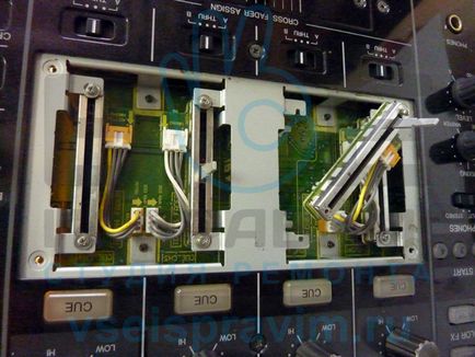 Reparatia consolei de mixare pioneer djm-800, studio de reparatii - totul va fi fixat!