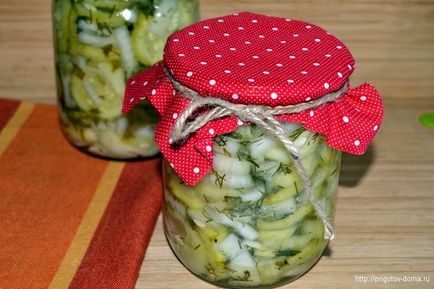 Салат з огірків на зиму, заготовки салат з огірків
