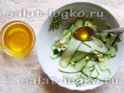 Salata de salata cu reteta de mac cu fotografie