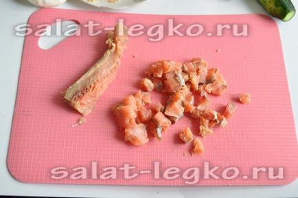 Salata sub forma unui caine pentru noul an 2018