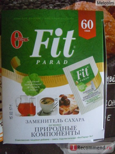 Sugar substitute fit parad fitparad № 7 - 