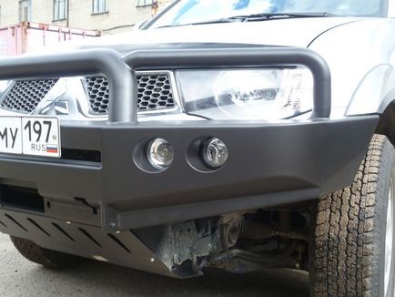 Bara de protecție a sportului Mitsubishi pajero de mâini proprii - rusavto taxi