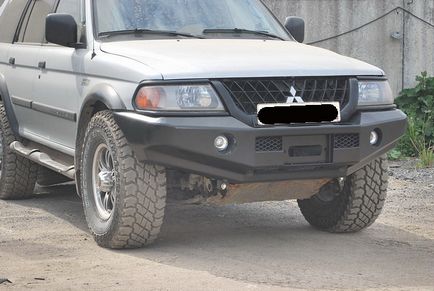 Bara de protecție a sportului Mitsubishi pajero de mâini proprii - rusavto taxi