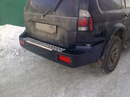 Bara de protecție a sportului Mitsubishi pajero de mâini proprii - rusavto taxi