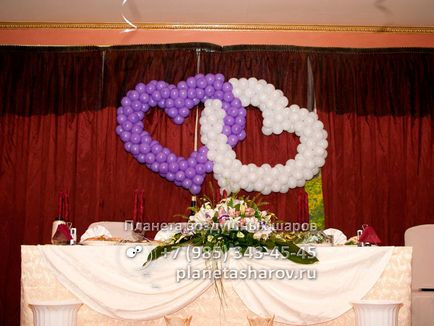 Purple léggömbök, hogy az esküvő (menyasszonyi lila golyó) Purple léggömbök az esküvőre