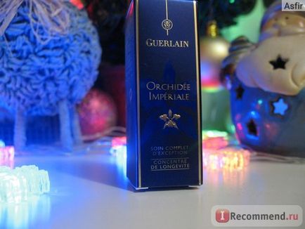 A szérum koncentrátum Guerlain Orchidee Imperiale az élettartam koncentrátum - «koncentrált
