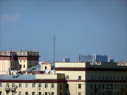 Оглядовий майданчик біля будівлі ран в москві