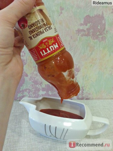 Sauce mutti salsa pronta al parmigiano reggiano - 