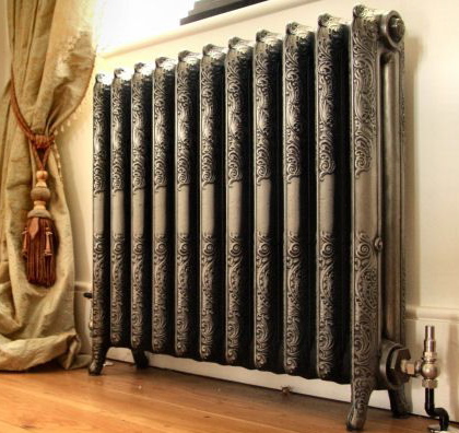 Сучасні чавунні радіатори опалення, красиві ретро, ​​фото