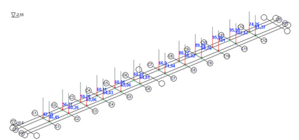 Стаття досвід застосування пк scad office в розрахунку проміжної свайне дворядної опори моста з