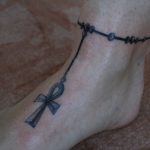 Tattoo egiptean cross ankh valoare, fotografie și schițe