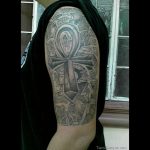 Tattoo egiptean cross ankh valoare, fotografie și schițe