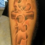 Tattoo egiptean cross ankh valoare, fotografie și schițe