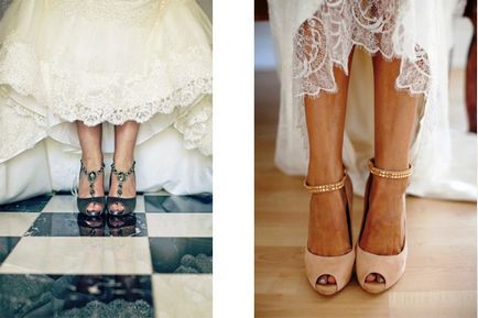 Tendințe ale pantofilor de nuntă 2015