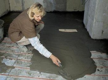 Тепла підлога в штробу переваги і недоліки цього способу