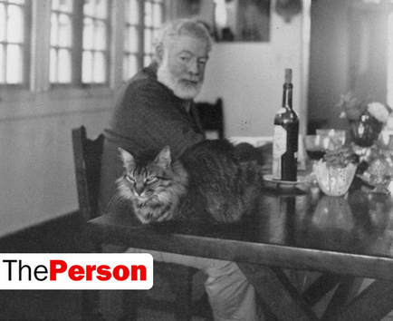 Theperson Ernest Hemingway, életrajz, történelem az élet, a kreativitás