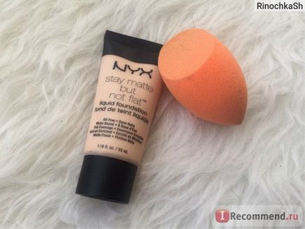 Тональний крем nyx stay matte but not flat - «моя любов або тональний крем від nyx))», відгуки