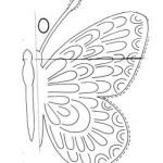 Трафарети метеликів - 18 шаблонів