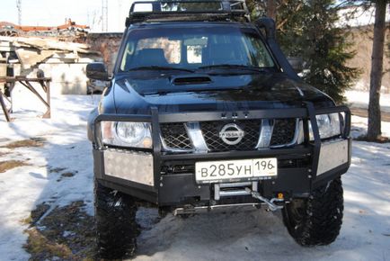 Tuning nissan patrulare y61 (restyling) anul 2007