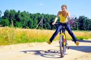 Învățați să mergeți cu bicicleta este ușor!