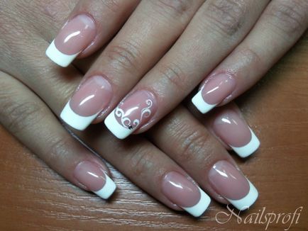 Зміцнення нігтів гелем, мережа студій краси - nailsprofi