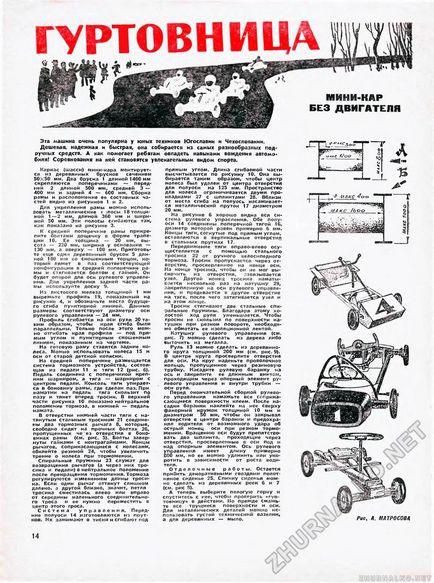 Уртовніцд кар двигуна - юний технік - для умілих рук 1973-10, сторінка 14