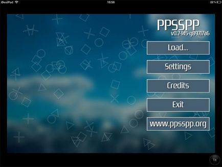 Instalați emulator PSP și jocuri pe iPhone