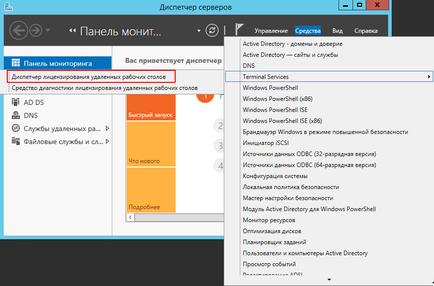 Instalarea serverului terminal de director activ pe serverul Windows