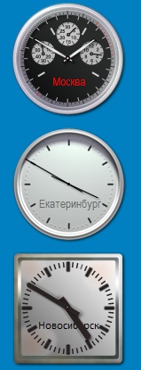 Setarea ceasului pe desktop în Windows 7