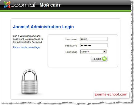 Instalarea jumla pe gazduire folosind instalator - joomla scoala