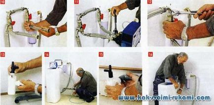 Instalarea unui balsam de apă cu propriile mâini, cu propriile mâini - cum să vă faceți singur