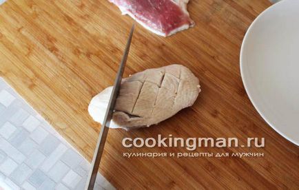 Piept de rață cu cartofi - gătit pentru bărbați