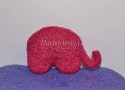 Felting - căpșuni de elefant