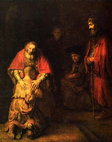 A visszatérés a tékozló fiú Rembrandt van Rijn
