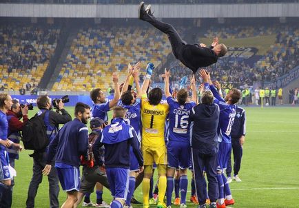 Toți câștigătorii campionatului de fotbal ucrainean, dosarul sportiv
