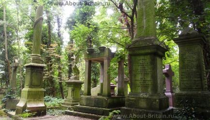Хайгейтское кладовищі, highgate cemetery, london, лондон