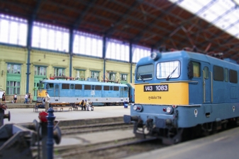 Transportul feroviar la Budapesta - sosire