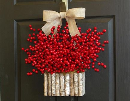 Зимові ягоди в новорічному декорі 25 цікавих ідей використання горобини - ярмарок майстрів -