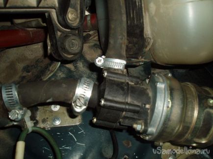 Motor de încălzire de iarnă VAZ 2107