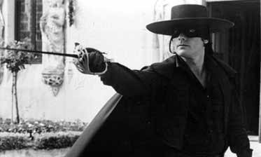 Zorro și actorii care l-au jucat sunt o sursă de bună umor