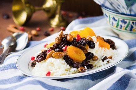 5 A legjobb pilaf receptek (hosszú szemű fehér rizs) 5 legjobb pilaf receptek
