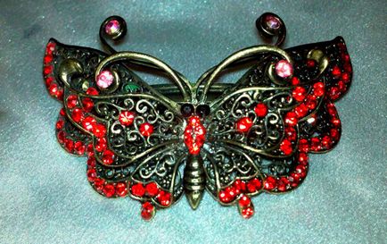 Аксесуари та ювелірні прикраси у вигляді метеликів