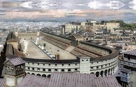 Arena, Colosseum, felülmúlva a mérete és népszerűsége a tudomány és az élet