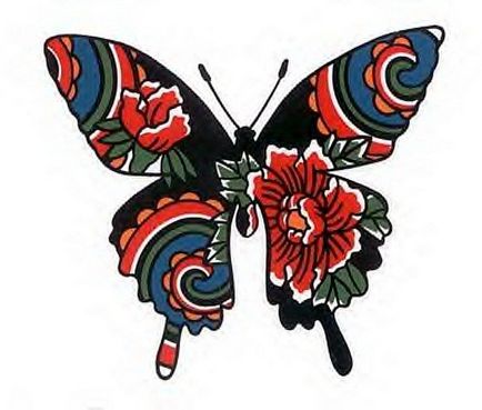 Метелики - №1 в тату ескізах, малюємо на замовлення, фото галерея 10gb, ідеї татуювань