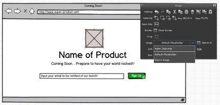 Balsamiq mockups