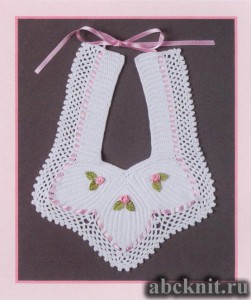 Salopete albe crosetate, tricotat și croșetat - ABC de tricotat
