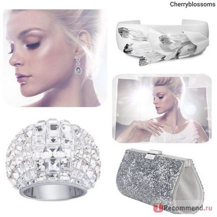 Luciu de buze Swarovski aura luciu de cristal - 