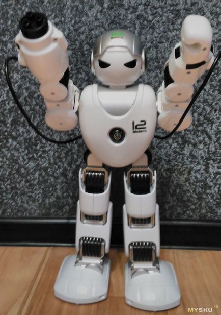 Un robot de luptă mare, cu un control programabil al jucăriei de model de luptă pentru dans