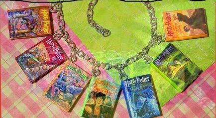 Karkötő készült polimer agyag a rajongók a Saga Harry Potter (Potter) Karkötő készült polimer agyag a rajongók a Harry Potter saga