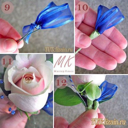 Boutonniere pentru mirele cu propriile sale mâini foto - design - decor cu mâinile proprii